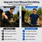 Electric Grill Brush, 3 Speed BBQ Cleanup 180° Adjustable
